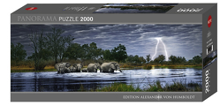 Herd of Elephants Puzzle von Bernasconi,  Alex