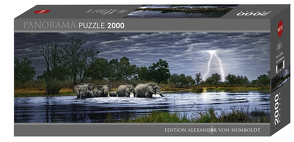 Herd of Elephants Puzzle von Bernasconi,  Alex