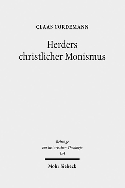 Herders christlicher Monismus von Cordemann,  Claas