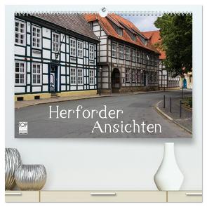 Herforder Ansichten (hochwertiger Premium Wandkalender 2024 DIN A2 quer), Kunstdruck in Hochglanz von Kleinfeld,  Thorsten