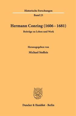 Hermann Conring (1606 – 1681). von Stolleis,  Michael