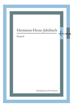 Hermann-Hesse-Jahrbuch, Band 8 von Ponzi,  Mauro