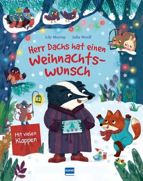 Herr Dachs hat einen Weihnachtswunsch – Ein Weihnachtsmärchen für Kinder ab 3 Jahren von Murray,  Lily, Woolf,  Julia