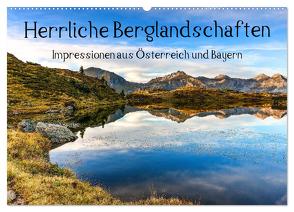 Herrliche Berglandschaften – Impressionen aus Österreich und Bayern (Wandkalender 2024 DIN A2 quer), CALVENDO Monatskalender von Brandstätter,  Susanne Aigner,  Hannes