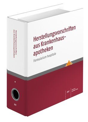 Herstellungsvorschriften aus Krankenhausapotheken von ADKA