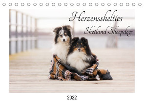 Herzensshelties – Shetland Sheepdogs (Tischkalender 2022 DIN A5 quer) von Kudla,  Madlen