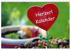 Herzerl Kalender (Tischkalender 2018 DIN A5 quer) von Winterl,  Gabi