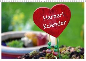 Herzerl Kalender (Wandkalender 2018 DIN A3 quer) von Winterl,  Gabi