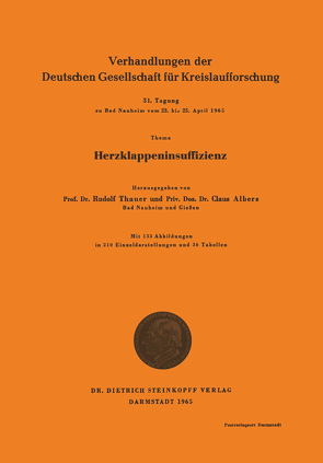 Herzklappeninsuffizienz von Albers,  Claus, Thauer,  Rudolf