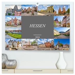 Hessen Impressionen (hochwertiger Premium Wandkalender 2024 DIN A2 quer), Kunstdruck in Hochglanz von Meutzner,  Dirk