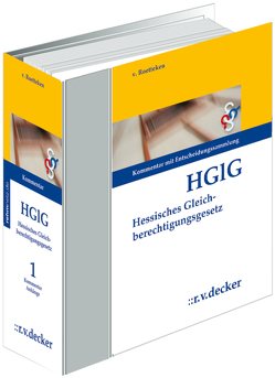 Hessisches Gleichberechtigungsgesetz – HGlG von von Roetteken,  Torsten