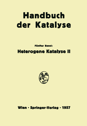 Heterogene Katalyse II von Schwab,  G.-M.