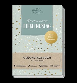 Heute ist mein Lieblingstag • Mein Glückstagebuch • Journal in A5, Hardcover