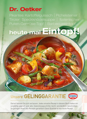 heute mal Eintopf! von Oetker,  Dr.