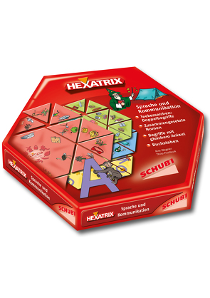 HEXATRIX / Legespiel zum Bildungsbereich Sprache und Kommunikation von Pustlauk,  Thilo, Wagner,  Kira