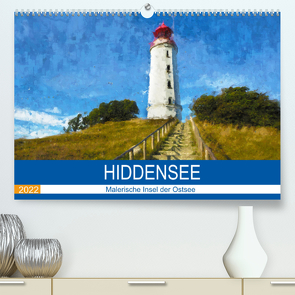 Hiddensee – Malerische Insel der Ostsee (Premium, hochwertiger DIN A2 Wandkalender 2022, Kunstdruck in Hochglanz) von Frost,  Anja