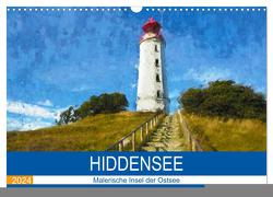 Hiddensee – Malerische Insel der Ostsee (Wandkalender 2024 DIN A3 quer), CALVENDO Monatskalender von Frost,  Anja