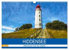 Hiddensee – Malerische Insel der Ostsee (Wandkalender 2024 DIN A3 quer), CALVENDO Monatskalender von Frost,  Anja