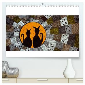 Hier gibt es viel zu sehen (hochwertiger Premium Wandkalender 2024 DIN A2 quer), Kunstdruck in Hochglanz von Sarnade,  Sarnade