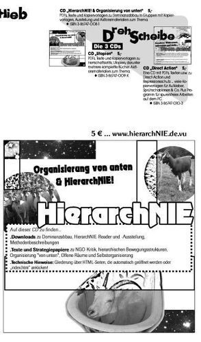 HierarchNIE! CD von Bergstedt,  Jörg, Neuhaus,  Patrick, Vollstedt,  Susann