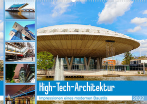 High-Tech-Architektur – Impressionen eines modernen Baustils (Wandkalender 2022 DIN A2 quer) von Müller,  Christian