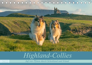 Highland-Collies – Auf vier Pfoten durch Schottland und Irland (Tischkalender 2022 DIN A5 quer) von Elling,  Julia