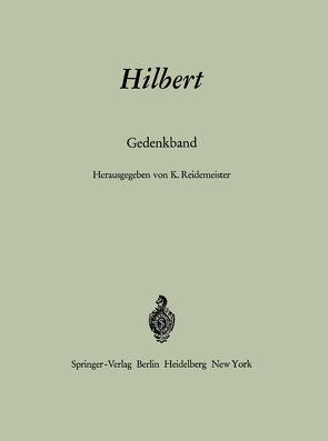 Hilbert von Reidemeister,  Kurt v.