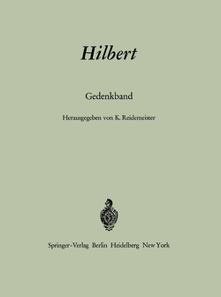 Hilbert von Reidemeister,  Kurt v.