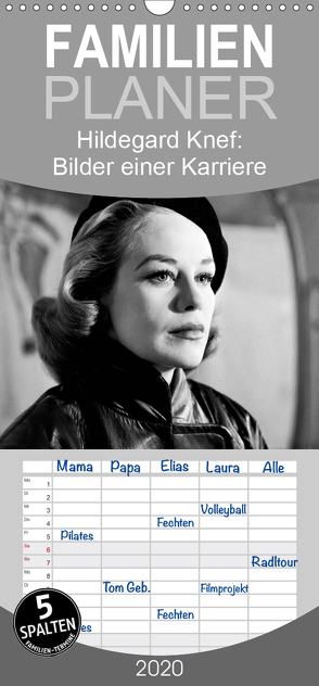 Hildegard Knef: Bilder einer Karriere – Familienplaner hoch (Wandkalender 2020 , 21 cm x 45 cm, hoch) von CALVENDO