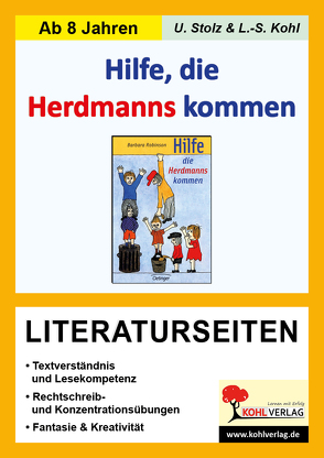 Hilfe die Herdmanns kommen – Literaturseiten von Kohl,  Lynn S, Stolz,  Ulrike