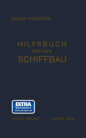 Hilfsbuch für den Schiffbau von Foerster,  E.