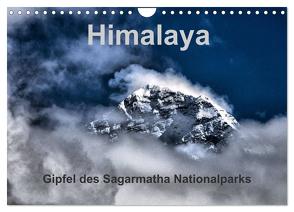 Himalaya – Gipfel des Sagarmatha Nationalparks (Wandkalender 2024 DIN A4 quer), CALVENDO Monatskalender von Langenkamp,  Wolfgang-A.