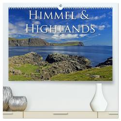 Himmel und Highlands (hochwertiger Premium Wandkalender 2024 DIN A2 quer), Kunstdruck in Hochglanz von Aschoff,  Peter