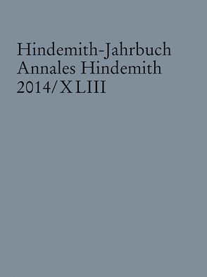 Hindemith-Jahrbuch