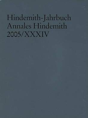 Hindemith-Jahrbuch