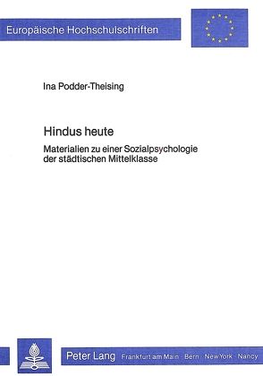 Hindus heute von Podder-Theising,  Ina