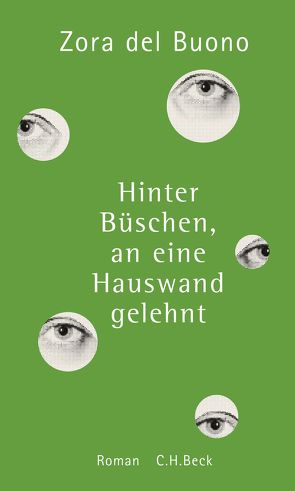 Hinter Büschen, an eine Hauswand gelehnt von Buono,  Zora