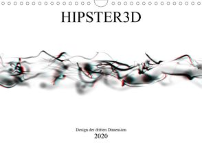 HIPSTER3D white – Design der dritten Dimension (Wandkalender 2020 DIN A4 quer) von Rieger,  Martin