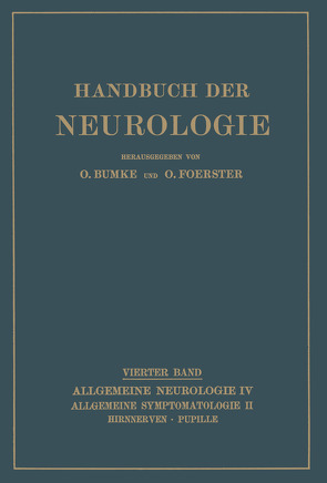 Hirnnerven Pupille von Bielschowksy,  A., Jaensch,  P. A., Klestadt,  W., Kramer,  F., Marchesani,  O., Riese,  W.