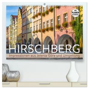 HIRSCHBERG Impressionen aus Jelenia Góra und Umgebung (hochwertiger Premium Wandkalender 2024 DIN A2 quer), Kunstdruck in Hochglanz von Viola,  Melanie