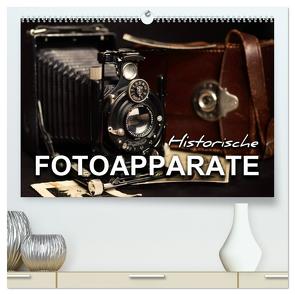 Historische Fotoapparate (hochwertiger Premium Wandkalender 2024 DIN A2 quer), Kunstdruck in Hochglanz von Bleicher,  Renate