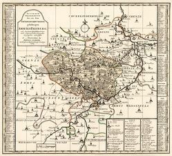 Historische Karte: Amt Freyburg 1754 (Plano) von Rockstuhl,  Harald, Schenk,  Peter (der Jüngere), Zürner,  Adam Friedrich