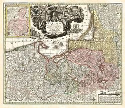 Historische Karte: Ostpreussen 1740 (Plano) von Seutter,  Matthäus