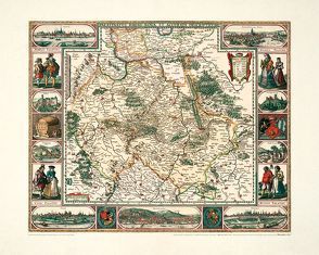 Historische Karte: Rheinpfalz, 1652 (Plano) von Visscher,  Claes J