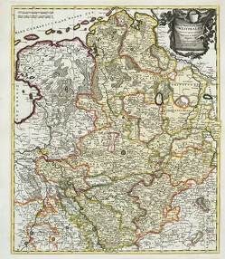 Historische Karte: Westfälischer Kreis 1710 (Plano) von Schenk,  Peter (der Ältere)