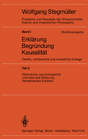 Historische, psychologische und rationale Erklärung Verstehendes Erklären von Varga von Kibéd,  Matthias