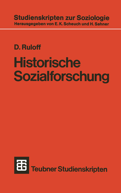 Historische Sozialforschung von Ruloff,  D.