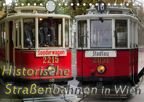 Historische Straßenbahnen in WienAT-Version (Tischkalender 2022 DIN A5 quer) von Werner,  Boris