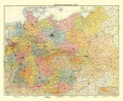 Historische Übersichtskarte: DEUTSCHES REICH – VERKEHRSKARTE – November 1942 von Rockstuhl,  Harald