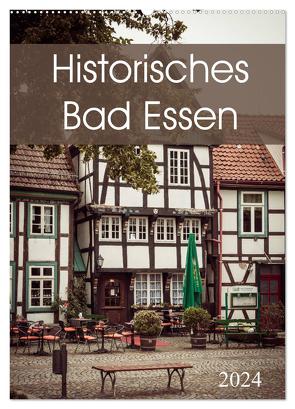 Historisches Bad Essen (Wandkalender 2024 DIN A2 hoch), CALVENDO Monatskalender von Rasche,  Marlen